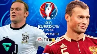 England vs. Russia | UEFA Euro 2016 Simulation | FIFA 16