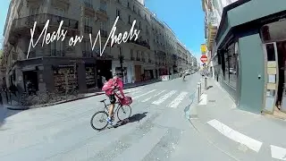 Chasing Foodora bike courier in Paris | MEALS ON WHEELS
