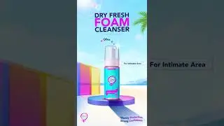 A New product from Dry! Stay fresh and confident with Dry fresh foam .#Dry_Fresh_Foam