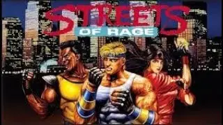 Второй раз в Streets of Rage (CO OP с женой) (SEGA)