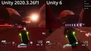 Phaseshift Unity Comparison: 2020.3.26f1 vs Unity 6