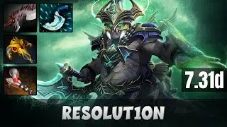 RESOLUT1ON Underlord MID LANE Gameplay | Dota 2 Full Game