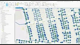 Выполнение трассировки изоляции клапана в инженерной сети ArcGIS