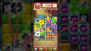 Toon Blast Level 8461 - No Boosters 🎯 #toonblast