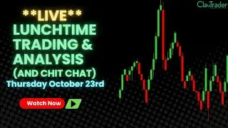 10/23/25 - LIVE Trading and Market Analysis! (come hang out!)