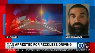 DASHCAM VIDEO: Police box in suspect after high-speed chase on I-84 in Vernon