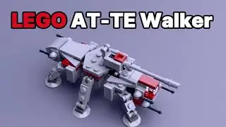 LEGO AT-TE Walker 🚶‍♂️ | Star Wars Build Timelapse