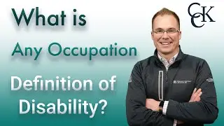 What is an Any Occupation Definition of Disability?