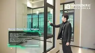 Warren Black Aluminum Tilt & Turn Window: Soundproof, Energy-Efficient Design