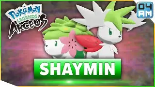 Where To Find SHAYMIN & How To Catch It in Pokemon Legends Arceus