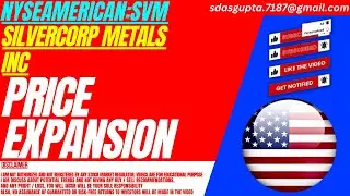 SVM STOCK : PRICE EXPANSION | SILVERCORP METALS STOCK