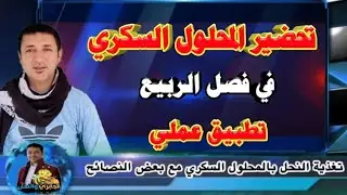 تحضير المحلول السكري للنحل|تغذية النحل|طرق تغذية النحل في الربيع|تحفيز ملكة النحل|زيادة انتاج النحل