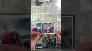My FAVORITE way to add extra photos to my scrapbook layouts.