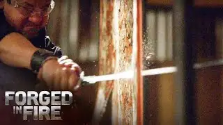 The LEGENDARY Sword of Saladin SLICES the Final Round (Season 8) | History | Forged in Fire