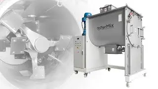 Industrial Mixers and Mixing Equipment - PerMix PFBS 1500 - Single Shaft Fluidized Paddle Mixer