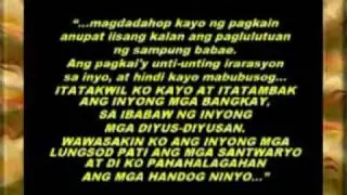pag samba sa mga rebulto 8/9