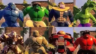 ALL Big-Fig Characters in LEGO Marvel’s Avengers (DLC Included)