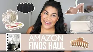 HUGE AMAZON HAUL! Everything I recently ordered from Amazon - FASHION, BEAUTY, & HOME | queencarlene