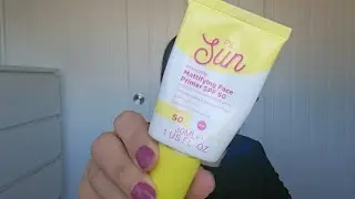 Primark Vegan PS sun Invisible Mattifying face primer SPF 50 review 