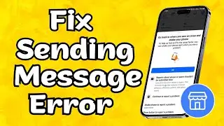 Facebook Marketplace Can't Send Message How To Fix (Quick & Easy)