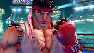 Street Fighter 5 Playing Ryu