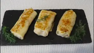 СОЧНЫЕ, МЯГКИЕ и вкусные блины с начинкой.