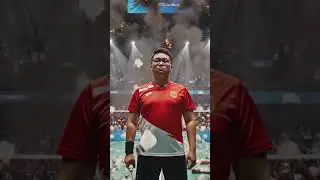 Big Man, Endless Shuttles: The Craziest Badminton Smash Ever