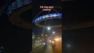 Kolkata Night Life 😍✨ | Hanging Restaurant aur Mela! #shorts#love