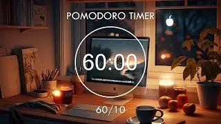 60/10 Pomodoro Timer &bull; Bird Sounds, Morning Study - Chill Lofi Mix - Study With Me 🕊️ Focus Station