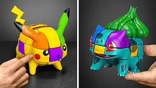 How I Turn Rubik's Cube Into Anima Characters - Awesome Transformation! 🤯⚔️🎲