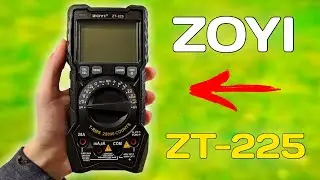 ЭТО ПОЧТИ ИДЕАЛЬНЫЙ МУЛЬТИМЕТР / Обзор тестера ZT-225 от ZOYI