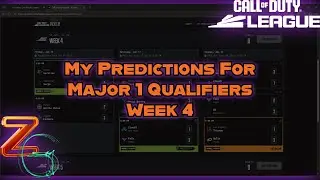 My Major 1 Qualifiers Week 4 Predictions