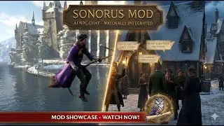 Broom talk with Sebastian (Hogwarts AI Mod)
