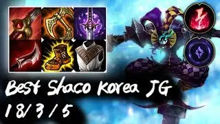 Best Shaco Korea Jungle vs Twitch | Korea High Elo Replays