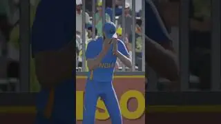 Big swing and a miss #cricket24 #mycareermode