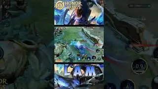 LAM Top Assassin AGGRESSIVE GAMEPLAY #hok #honorofkings #lam #lamgameplay #lamassassin #lamskin