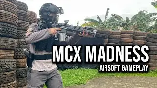 SIG MCX Virtus Madness! Airsoft in a Military Base