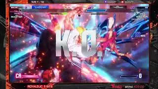SF6 - Ken whiff punish on Dhalsim