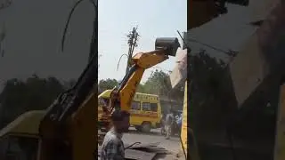 Sambhal, UP | The district administration carries out a demolition drive as part of its efforts..