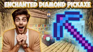 Enchanting My Diamond Pickaxe... The Results Are TOO Satisfying 🤯✨