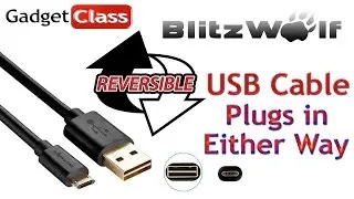 (:Review:) Reversible Micro USB Cable by BlitzWolf ~ You Can Plug it in Either Way on BOTH Ends!!!