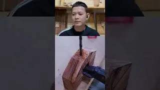 Ternyata gini caranya.. #trick #woodworking #wood #tipspraktis #tips #furniture #pemula
