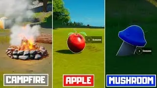 Stoke a Campfire, Consume Foraged Apple, Cosume Foraged Mushroom! - Skye's Adventure Week 8