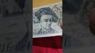 🇫🇷 France Currency 🇫🇷 || France Money || France Banknotes || French Franc  #shorts