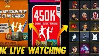 FREE FIRE WORLD SERIES REDEEM CODE | FREE FIRE LIVE WATCHING COMPLETE |1 MILLION
