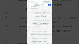 HOW TO GENERATE A HIGHLY SECURED RANDOM PASSWORD IN PYTHON TUTORIAL FOR BEGINNERS 👨‍💻#49