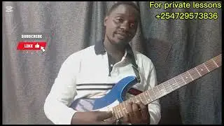 Урок игры на гитаре в тональности соль (Agape Gospel band key G key tutorial sebene 🔥)