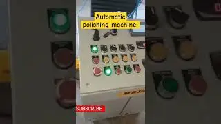 Automatic polishing machine| Heavy fabrication and mirror surface finish| Automatic buffing machine