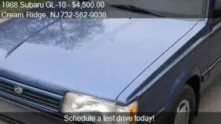 1988 Subaru GL-10 Turbo 4dr 4WD Wagon for sale in Cream Ridg