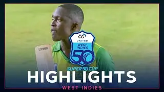 Last Wicket Thriller! | Guyana Harpy Eagles v Windward Islands Volcanoes | CG United Super50 2024